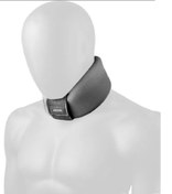 تصویر گردنبند طبی نرم پد دار cervical collar semi rigid