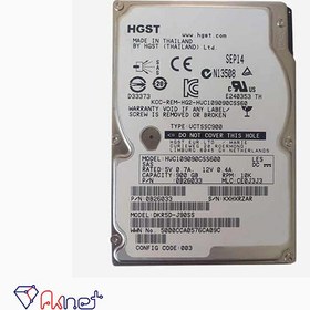 تصویر هارد سرور اچ جی اس تی با پارت نامبر HGST 900GB 10K SAS 6Gbps 0B26033 