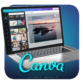 تصویر اکانت کانوا پرمیوم و پرو Canva pro (مادام العمر) , یکماهه , سه ماهه , شش ماهه و یکساله قابل تمدید 