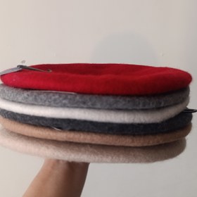 تصویر کلاه فرانسوی - نمد گرم بالا / طوسی Kolah