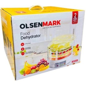 تصویر دستگاه میوه خشک کن دیجیتالی پنج طبقه اولسین مارک مدل OMFD 2464 Food Dehydrator Olsen Mark