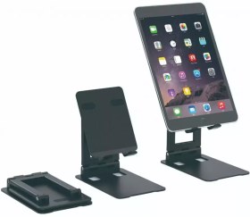 تصویر پایه نگهدارنده تبلت و موبایل ایکس‌او XO Retractable desktop phone, pad,laptop tablet stand C91 