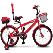 تصویر دوچرخه شهری پورت لاین مدل چیچک سایز 20 قرمز 