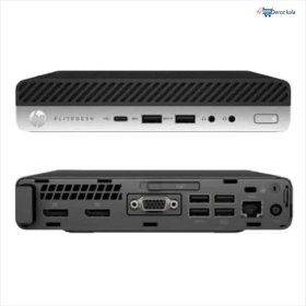 تصویر تاینی کیس اچ پی مدل HP 800 G3 core i3 