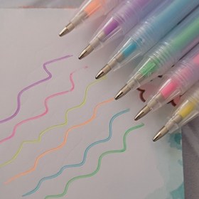 تصویر خودکار ۶ رنگ پاستیلی 