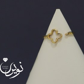 تصویر انگشتر طلا زنانه ظریف R001 