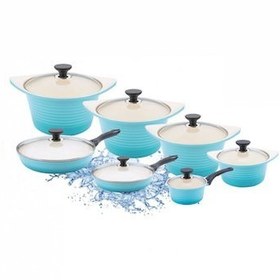 تصویر سرویس قابلمه سرامیکی 14 پارچه کیپ مدل KCS-175 Keep KCS-175 Pot Set 9 Pieces