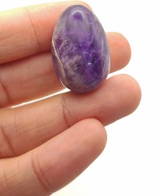 تصویر آمیتیست تخم مرغی 