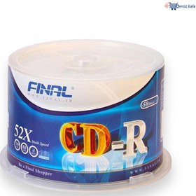 تصویر CD خام فینال Final بسته ۵۰ عددی Final CD-R Pack of 50