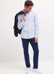 تصویر شلوار مردانه آبی سرمه ای دفکتو | E801GY103995 اورجینال 