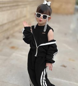 تصویر سه تیکه سوییشرت شلوار تاپ هانا - قرمز / 40 