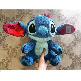 تصویر عروسک پولیشی استیچ گل به سر 