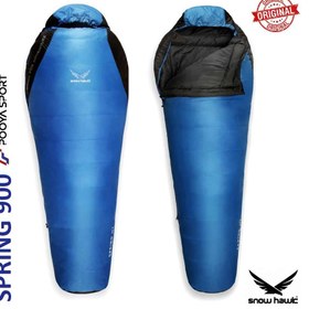 تصویر کیسه خواب پر اسنوهاک مدل SPRING 900 آبی (اصل) 