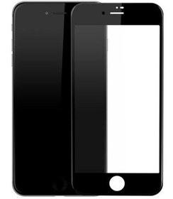 تصویر گلس آیفون 7 پلاس فول چسب شیشه ای محافظ صفحه نمایش گوشی موبایل اپل 