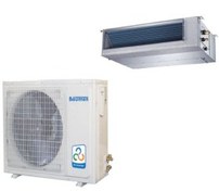 تصویر داکت اسپلیت سرد و گرم اینورتر بویمن با ظرفیت18000BTU/hr 