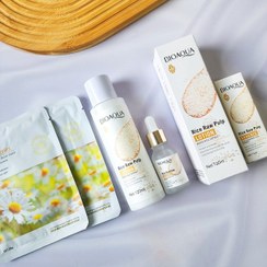 تصویر پک روتین پوستی آبرسان عصاره برنج مناسب انواع پوست ها 