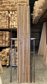 تصویر ترمووال و ترموود پنل آکوستیک پشت فوم ۵۰×۲/۹۵ چوب طبیعی ترمو شده 