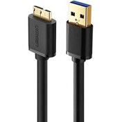 تصویر کابل Micro USB 3.0 (هارد) یوگرین مدل US130 ugreen cable us130