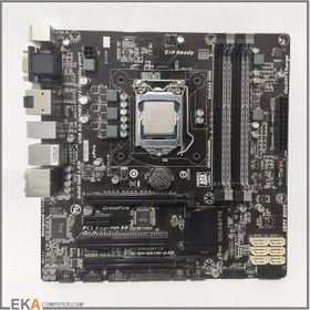 تصویر باندل مادربرد GA-Q87M-D2H و Core i5 4570 