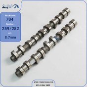 تصویر ست میل سوپاپ تقویتی H&H موتور TU5 پروفایل ۷۴۳ 