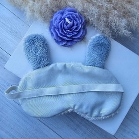 تصویر چشم بند خرگوش سفید Blindfold White rabbit