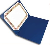 تصویر لوح تقدیر ۲ لت سایز A4 گالینگور رنگ سرمه ای 