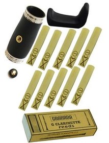 تصویر کلارینت CLARINET CANE 1 NUMBER 10 BOX FINGER REST و BARIL Granada 