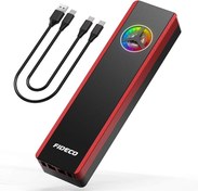 تصویر باکس هارد اس اس دی FIDECO M.2 NVME and SATA SSD Enclosure – USB 3.2, Gen2, 10Gbps 