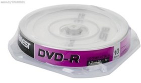 تصویر دی وی دی خام بلست مدل DVD-R تعداد 10 عدد ا Blest DVD-R Pack of 10 Blest DVD-R Pack of 10