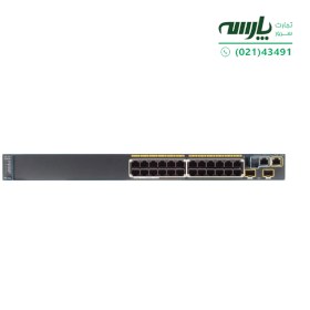 تصویر سوئیچ سیسکو مدل WS-C2960S-24PD-L استوک Cisco WS-C2960S-24PD-L 24Port Switch Stock