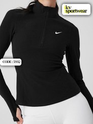 تصویر سویشرت ورزشی زنانه NIKE کد 001 NIKE womens sports sweatshirt code 001