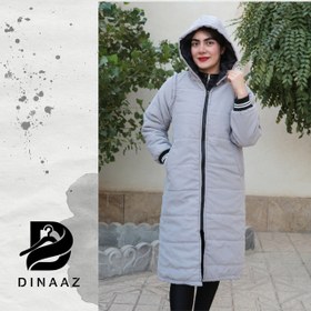 تصویر کاپشن پافرشو بلند 