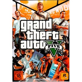تصویر بازی کامپیوتر grand theft auto v 