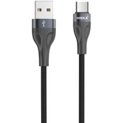 تصویر کابل تبدیل USB به USB-C هیسکا مدل LX-830 طول 1 متر کابل تبدیل USB به USB-C USB