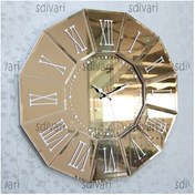 تصویر ساعت دیواری آینه ای ونیزی 