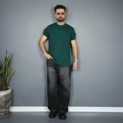 تصویر تیشرت اسپرت ساده آستین کش کوتون 