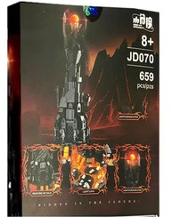 تصویر لگو برج تاریکی ارباب حلقه ها مدل JD070 ظرفیت ۶۵۹ قطعه 