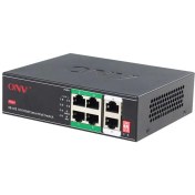 تصویر سوییچر شبکه onv H1064PL - 4PORT POE 