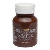 تصویر رنگ اکرولیک 30 میل سوداکو قهوه ای تیره 