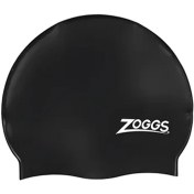 تصویر کلاه شنا سیلیکونی زاگز 465024 | ارنا اسپورتر - مشکی Zoggs Silicone Swimming Cap 465024 | Arena Sporter