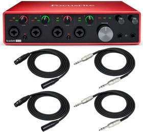 تصویر کارت صدا یو اس بی فوکوسرایت مدل Scarlett 18i8 3rd Gen Focusrite Scarlett 18i8 3rd Gen