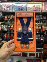 تصویر ساسبند باریک هرمس - سرمه ای 