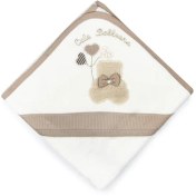 تصویر حوله دو تیکه شیر نارنجی پاپو 201019 Papo - کرم 