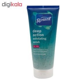 تصویر اسکراب لایه بردار رینو زیت مدل Deep action exfolianting حجم 200 میلی لیتر بسته 2 عددی 