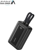 تصویر پاوربانک 30 واتی انکر با ظرفیت 20000 میلی آمپر Anker Zolo Power Bank Built-in USB-C and Lightning Cable مدل A1681 