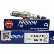 تصویر شمع خودرو ان جی کی مدل LFR6AIX-11 ظرفیت ۴ عددی ایریدیوم پایه بلند مناسب پژو ۲۰۶ و ۴۰۵ 