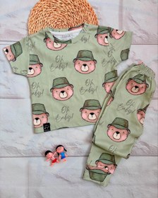 تصویر ست خرسی سبز 