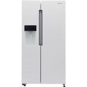 تصویر یخچال فریزر ساید بای ساید اسنوا 27 فوت مدل S1Di-M200 Snowa S1Di-M200-S Side By Side Refrigerator