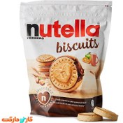 تصویر بیسکوییت نوتلا کرم شکلاتی 304 گرم Nutella biscuit ا 00655 00655