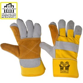 تصویر دستکش جوشکاری چرم 